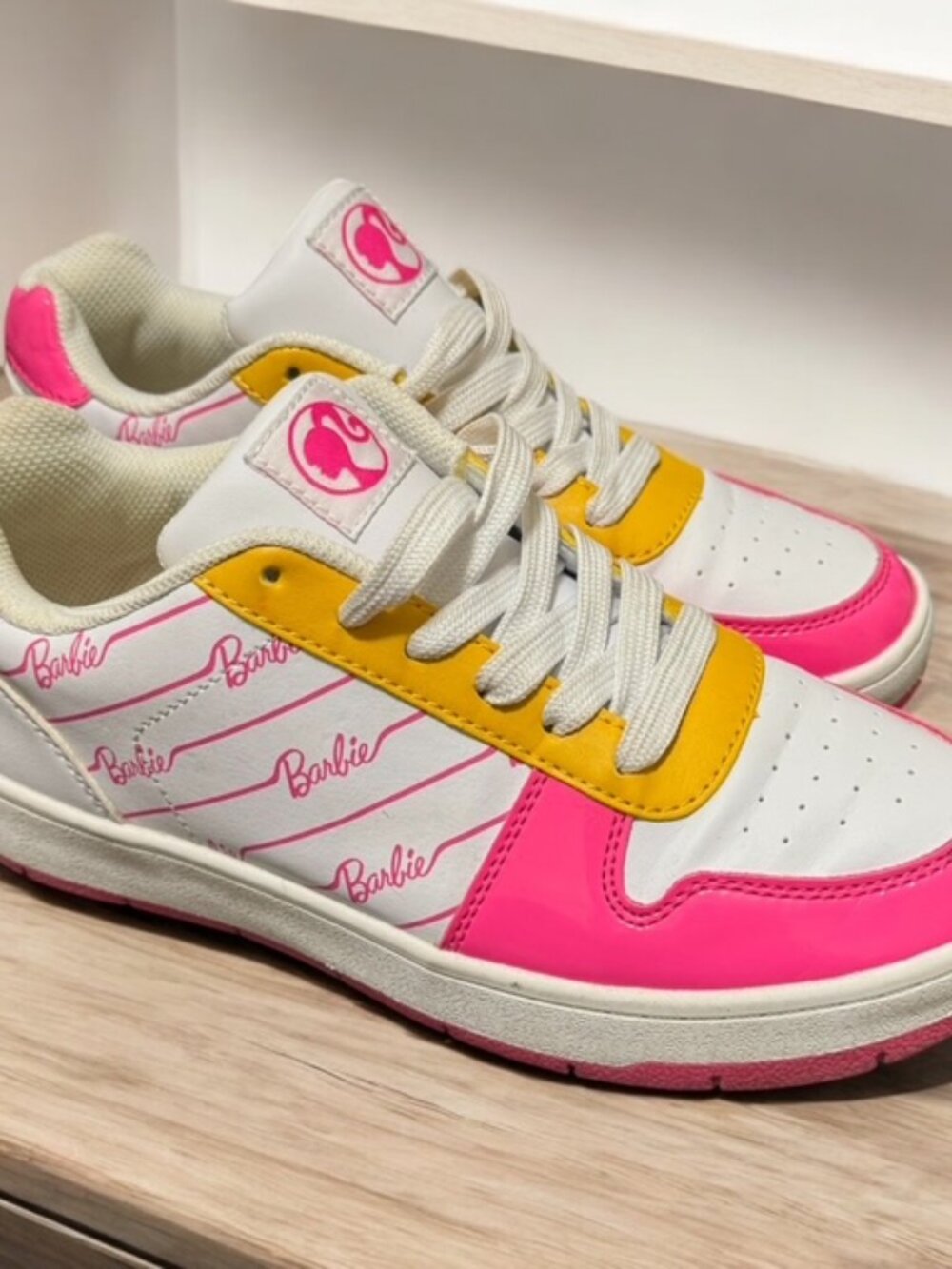 Barbie SKATE STYLE Sneakers Women's Size 7 PINK
